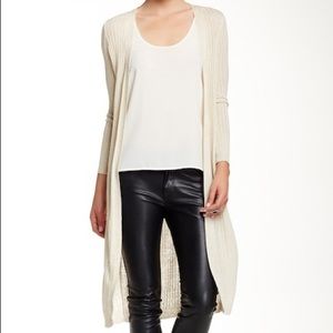 💛 DRESS FORUM Ribbed Knit Long Cardigan